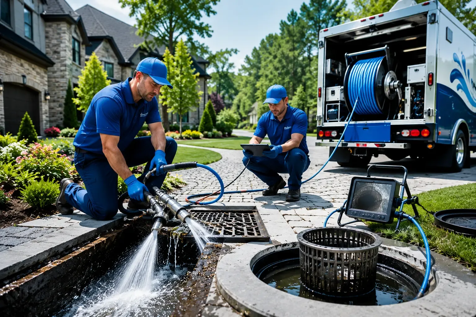 Local outdoor drain cleaning professionals in Harleigh, PA