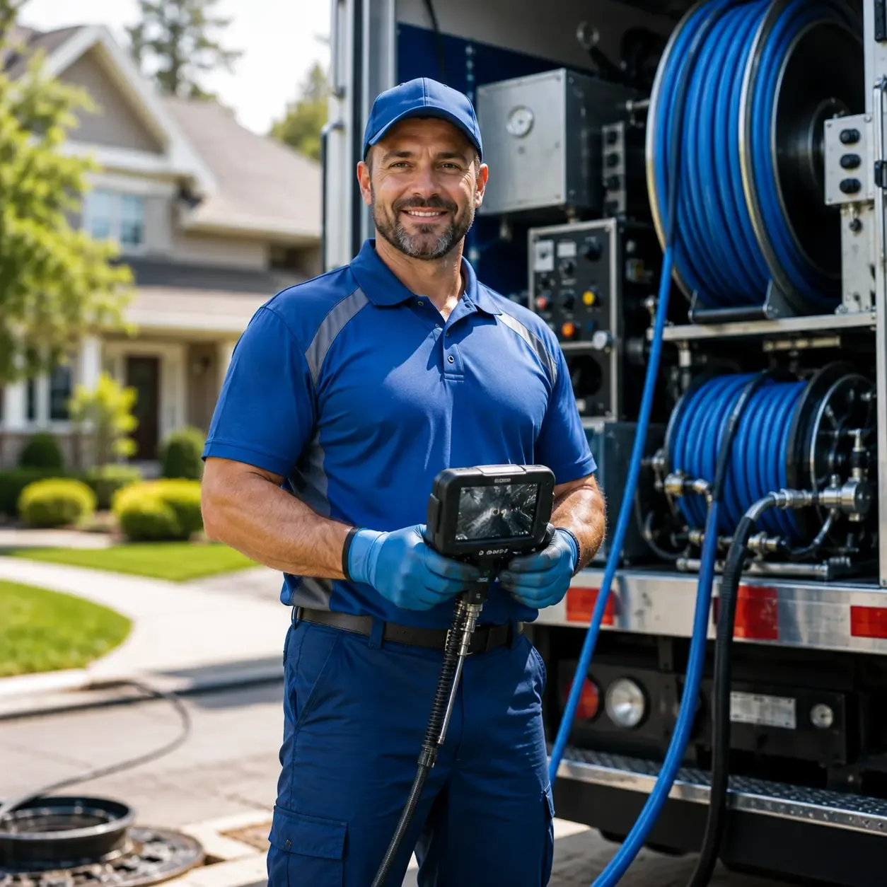 Local outdoor drain cleaning specialists in Harleigh, PA